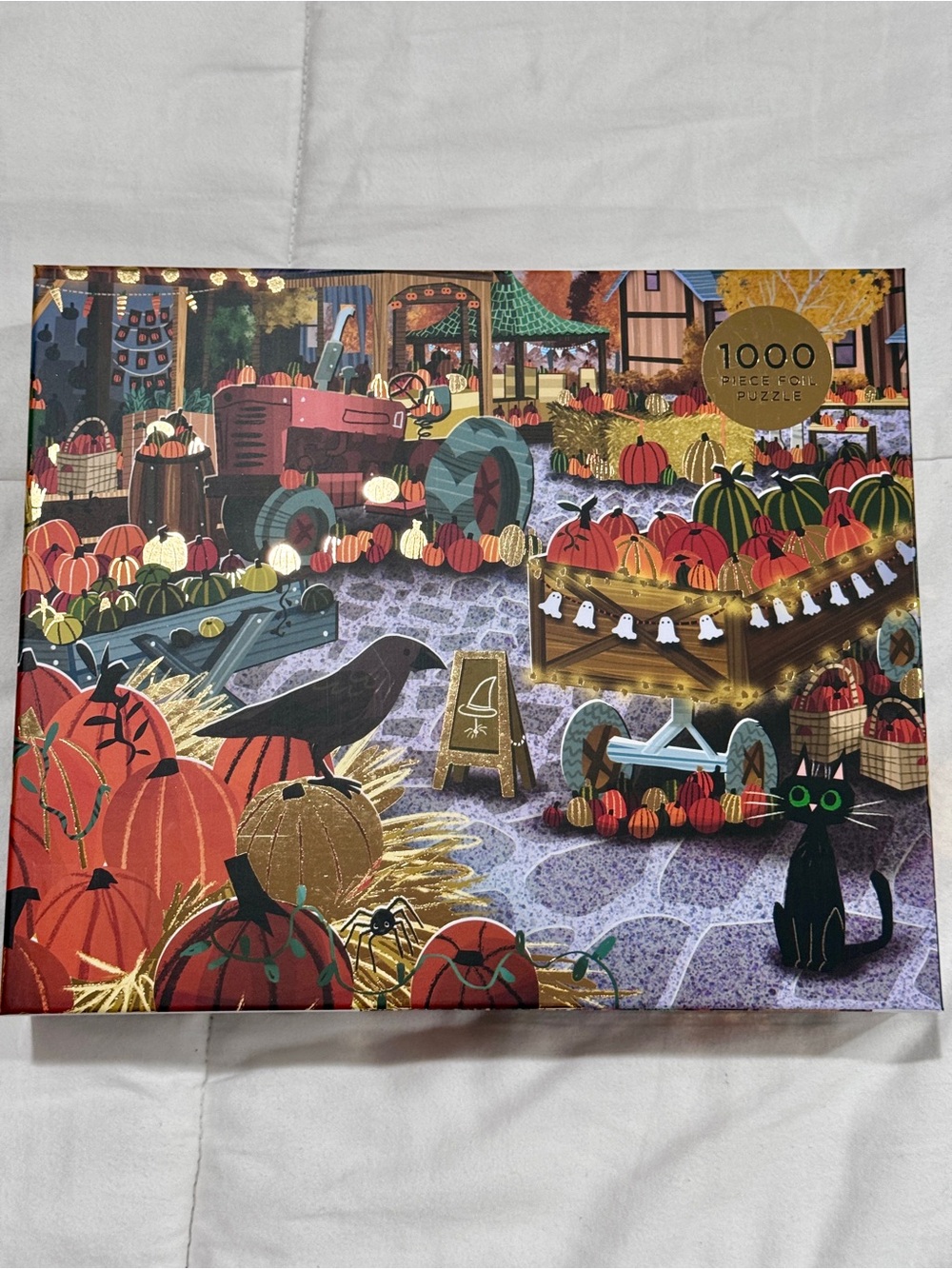 🎃 Good Puzzle Co. by Galison Halloween — 1000-Piece Foil Puzzle